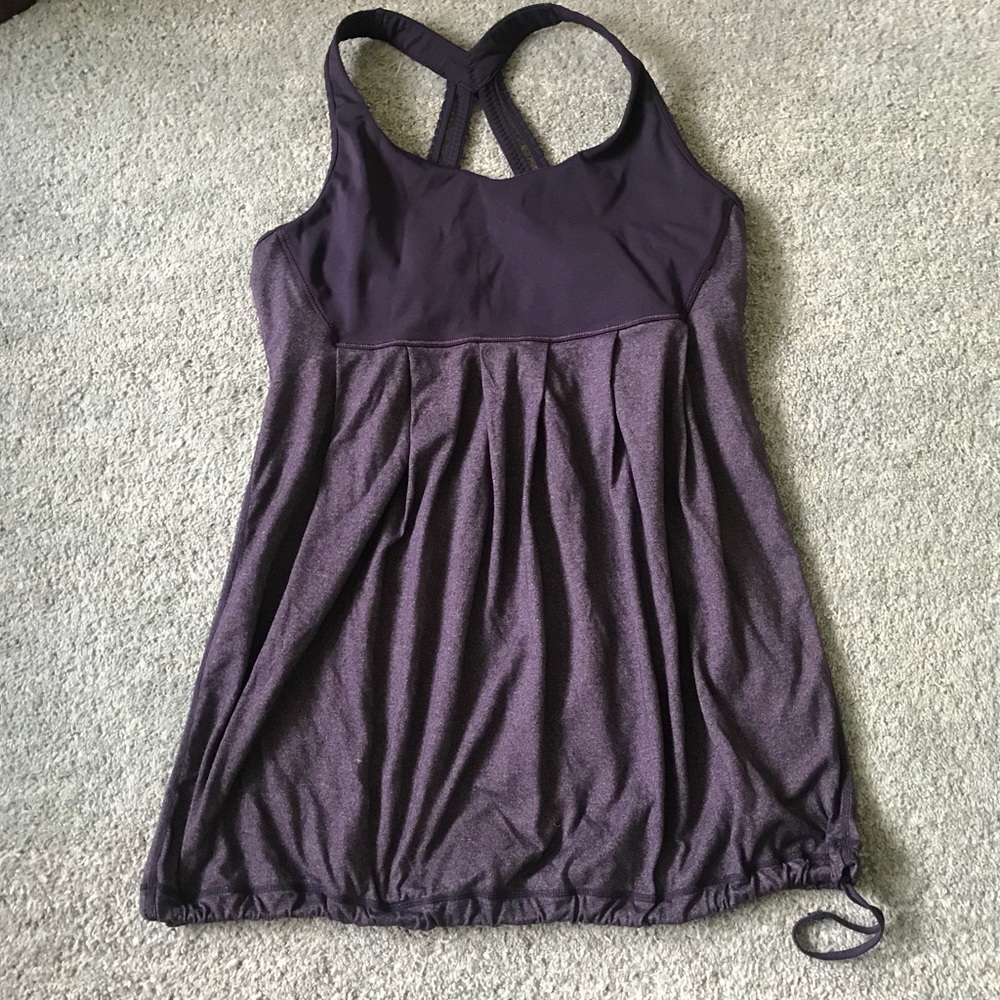 Lululemon plum tank